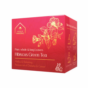 Herbal Hibiscus Tea bags - (1 box of 15 sachets)