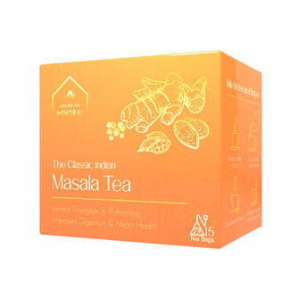 Masala Chai Tea Bags - (1 box of 15 sachets)